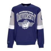 Mitchell & Ness Ncaa All Over Crew 3.0 Geohoy Sweatshirt Multicolor, H...