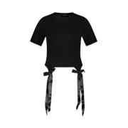 Simone Rocha T-Shirts Black, Dam