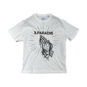3.Paradis T-Shirts White, Herr