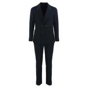 Eleventy Single Breasted Suits Blue, Herr