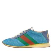 Gucci Vintage Pre-owned Laeder sneakers Multicolor, Dam