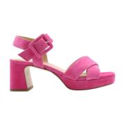 Ctwlk. High Heel Sandals Pink, Dam