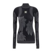 Palm Angels Long Sleeve Tops Black, Dam