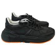 Bottega Veneta Vintage Pre-owned Laeder sneakers Black, Dam