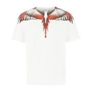 Marcelo Burlon T-Shirts White, Herr