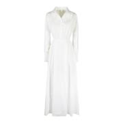Eleventy Maxi Dresses White, Dam