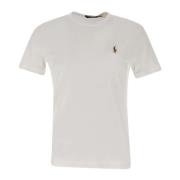 Ralph Lauren Herr Vit Bomull Logo T-shirt White, Herr