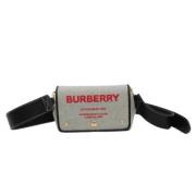 Burberry Vintage Pre-owned Bomull crossbodyvskor Multicolor, Dam