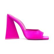 The Attico Heeled Mules Pink, Dam