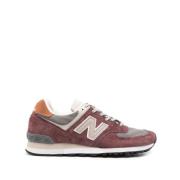 New Balance Vinröda Mockasneakers Multicolor, Herr