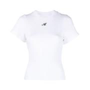 Axel Arigato Script A Cotton T-shirt White, Dam