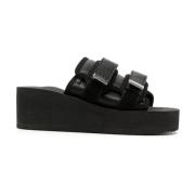 Suicoke Sliders Black, Dam