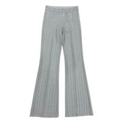Cambio Wide Trousers Gray, Dam