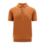 Roberto Collina T-Shirts Brown, Herr