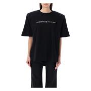 Alexandre Vauthier T-Shirts Black, Dam