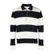 Thom Browne Round-neck Knitwear Multicolor, Herr