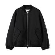 Jil Sander Coats Black, Herr