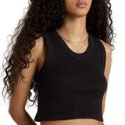 Vans Sommar Rib Tank Top Black, Dam