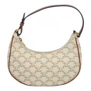 Celine Vintage Pre-owned Canvas celine-vskor Beige, Dam