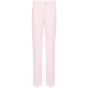 Andamane Straight Trousers Pink, Dam