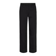 LauRie Cropped Trousers Black, Dam