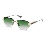 Dita Grand-Imperyn Sunglasses White Gold/Dark Green Multicolor, Unisex