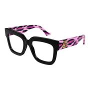Gucci Havana Pink Glasögonbågar Multicolor, Unisex