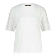 Windsor Klassisk Rund Hals T-shirt White, Dam