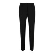 Windsor Slim-fit Trousers Black, Dam