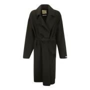Sportmax Single-Breasted Coats Black, Dam