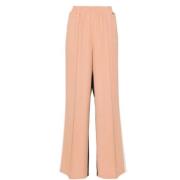 Twinset Wide Trousers Pink, Dam