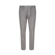 Eleventy Slim-fit Trousers Gray, Herr