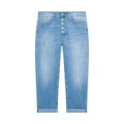 Dondup Loose-fit Jeans Blue, Dam