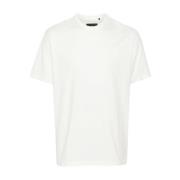 Y-3 Avslappnad Kortärmad T-shirt White, Herr