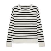 Elena Mirò Round-neck Knitwear Multicolor, Dam