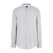 Armani Exchange Casual Shirts Gray, Herr