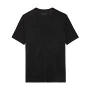 Zadig & Voltaire Svarta T-shirts och Polos Black, Dam