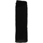 Magda Butrym Maxi Skirts Black, Dam