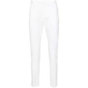 Dondup Slim-fit Trousers White, Herr