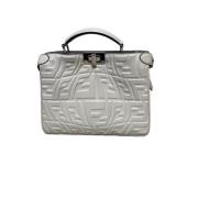 Fendi Vintage Pre-owned Laeder handvskor White, Dam