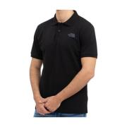 The North Face Polo Shirts Black, Herr
