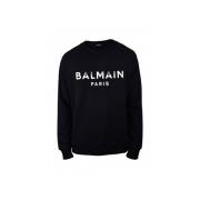 Balmain Beachwear Black, Herr