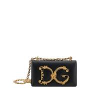 Dolce & Gabbana Cross Body Bags Black, Dam