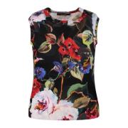 Dolce & Gabbana Sleeveless Tops Multicolor, Dam