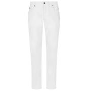 Dolce & Gabbana Straight Trousers White, Herr