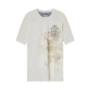 Aeronautica Militare T-Shirts Beige, Herr