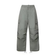 Carhartt Wip Trousers Gray, Dam