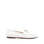 Tod's Vita platta skor Cuoio LEG White, Dam