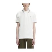 Fred Perry Polo Shirts White, Herr