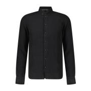 Hannes Roether Casual Shirts Black, Herr